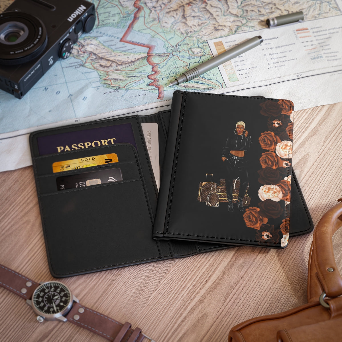 designer passport covers